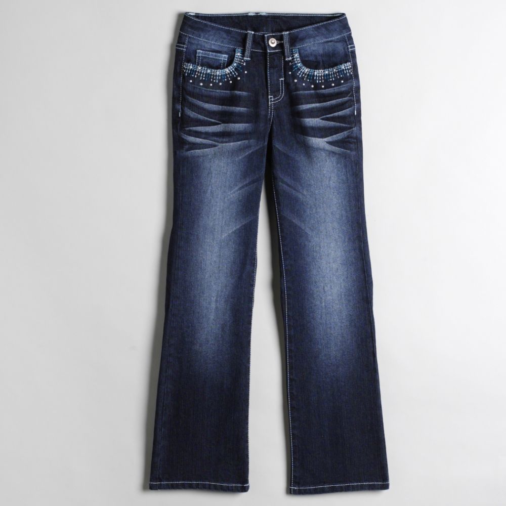 Route 66 Girl's Embellished Denim Jeans