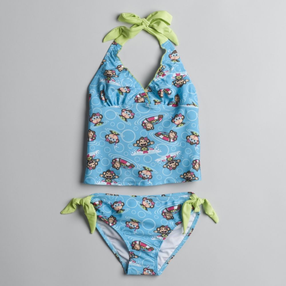 Joe Boxer Girl's Water Fun Two-Piece Tankini
