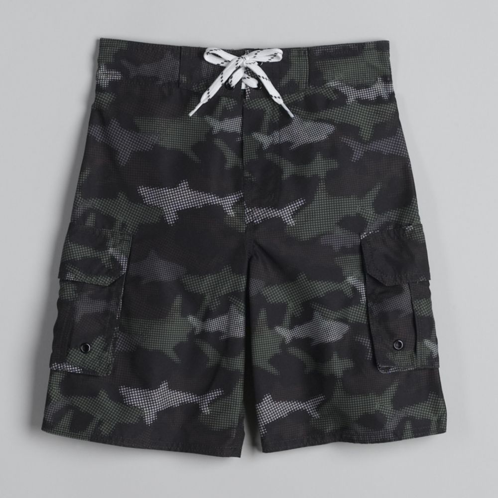 Joe Boxer Boys' Camo Sharks Swim Trunks at Kmart.com