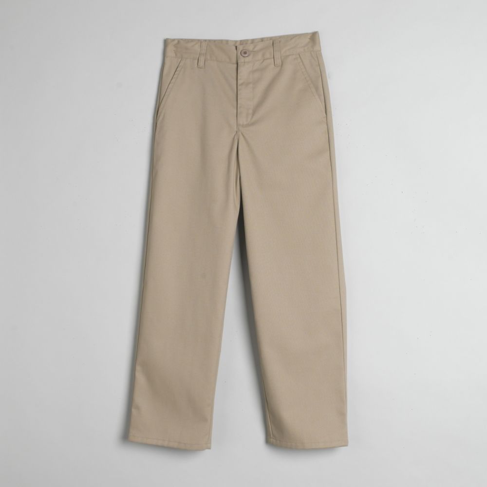 Basic Editions Boy's Classic Front Pants