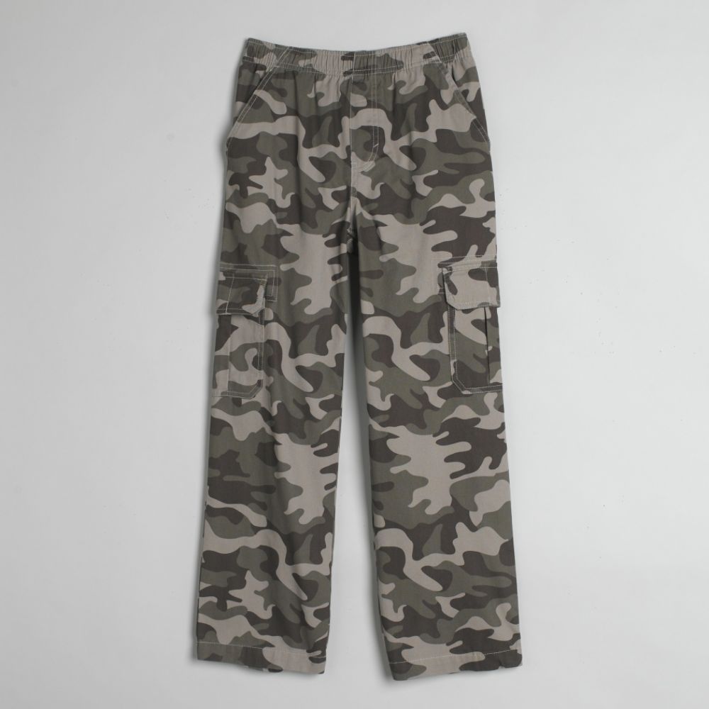 Basic Editions Boy's Pull-on Cargo Pants at Kmart.com