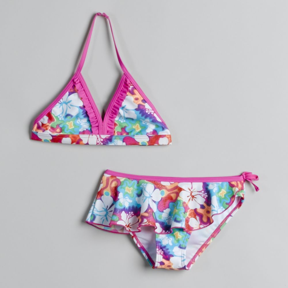 Joe Boxer Girl's Two-Piece Swim Suit