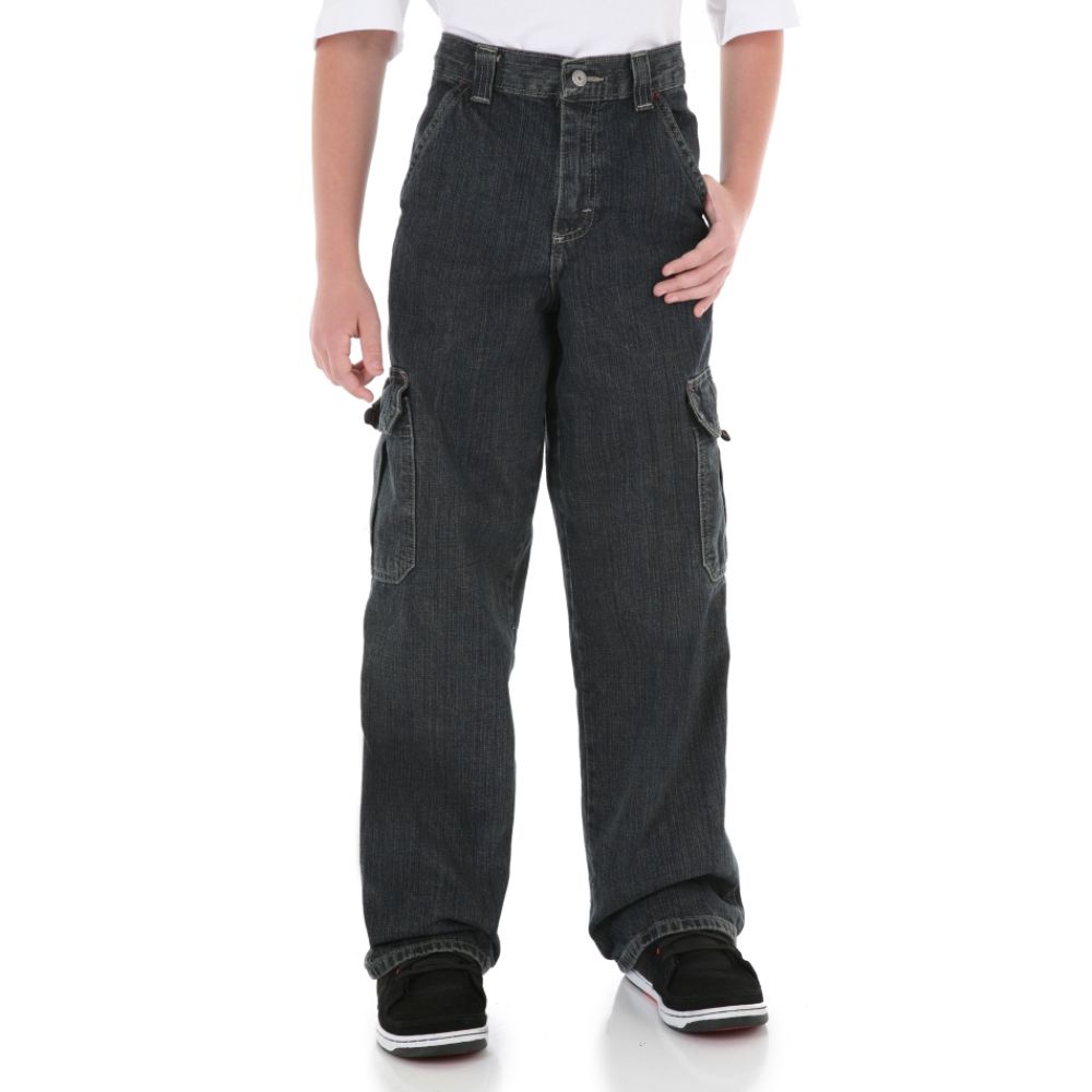 Wrangler Boy's Classic Fit Cargo Jeans at Kmart.com