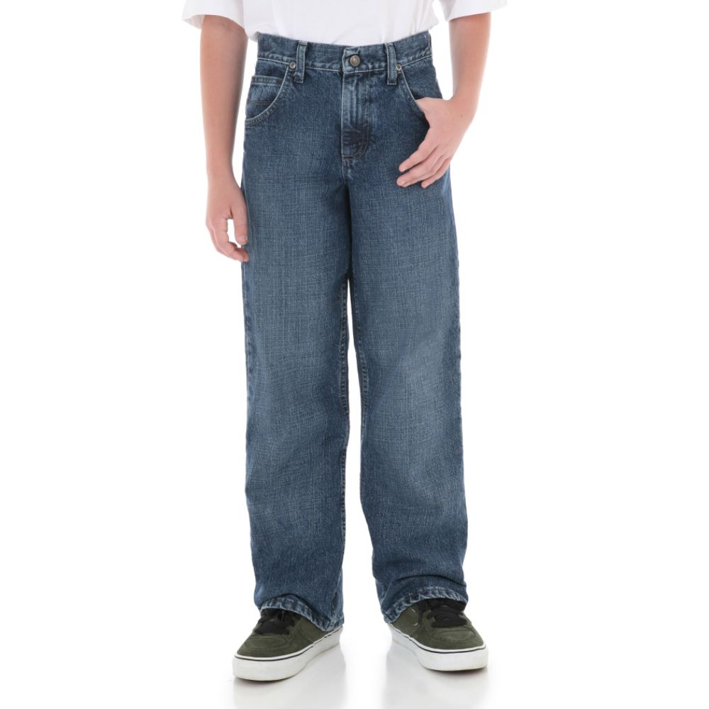 Wrangler Boy's Bootcut Crosshatch Jeans