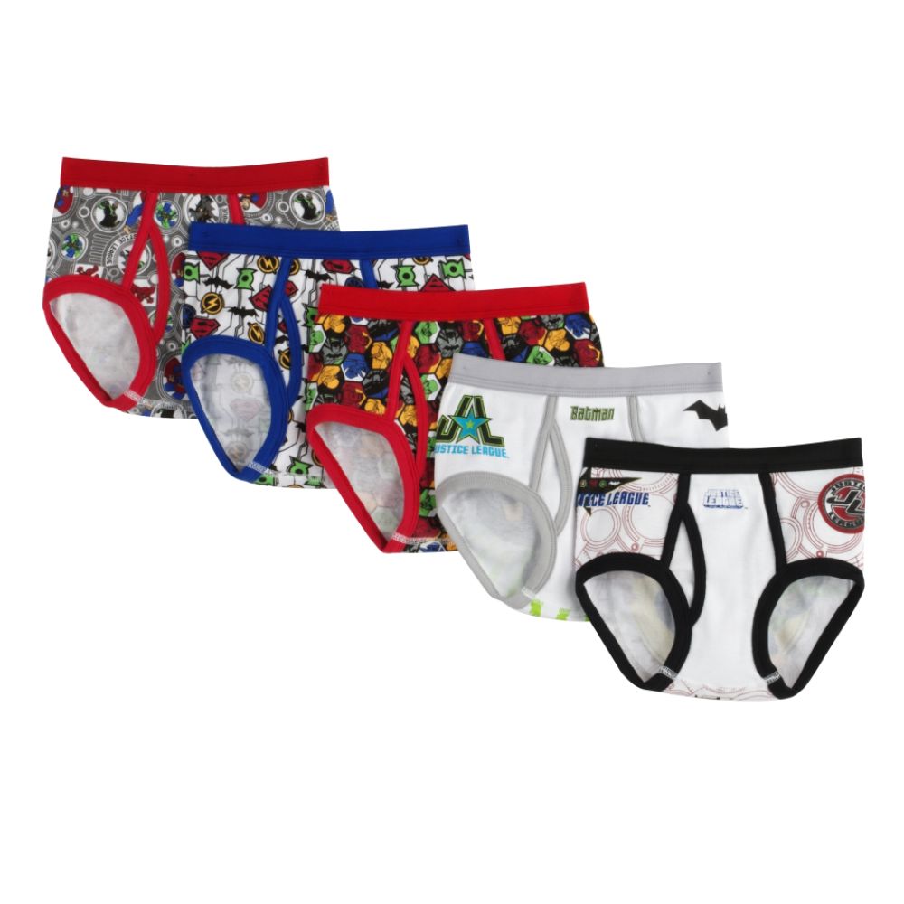Warner Bros. Boy's Justice League 5 Pair Briefs Prints May Vary at Kmart.com
