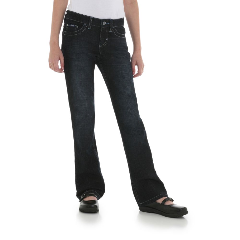 Rider Girl's Plus Spade Pocket Boot Cut Jeans at Kmart.com