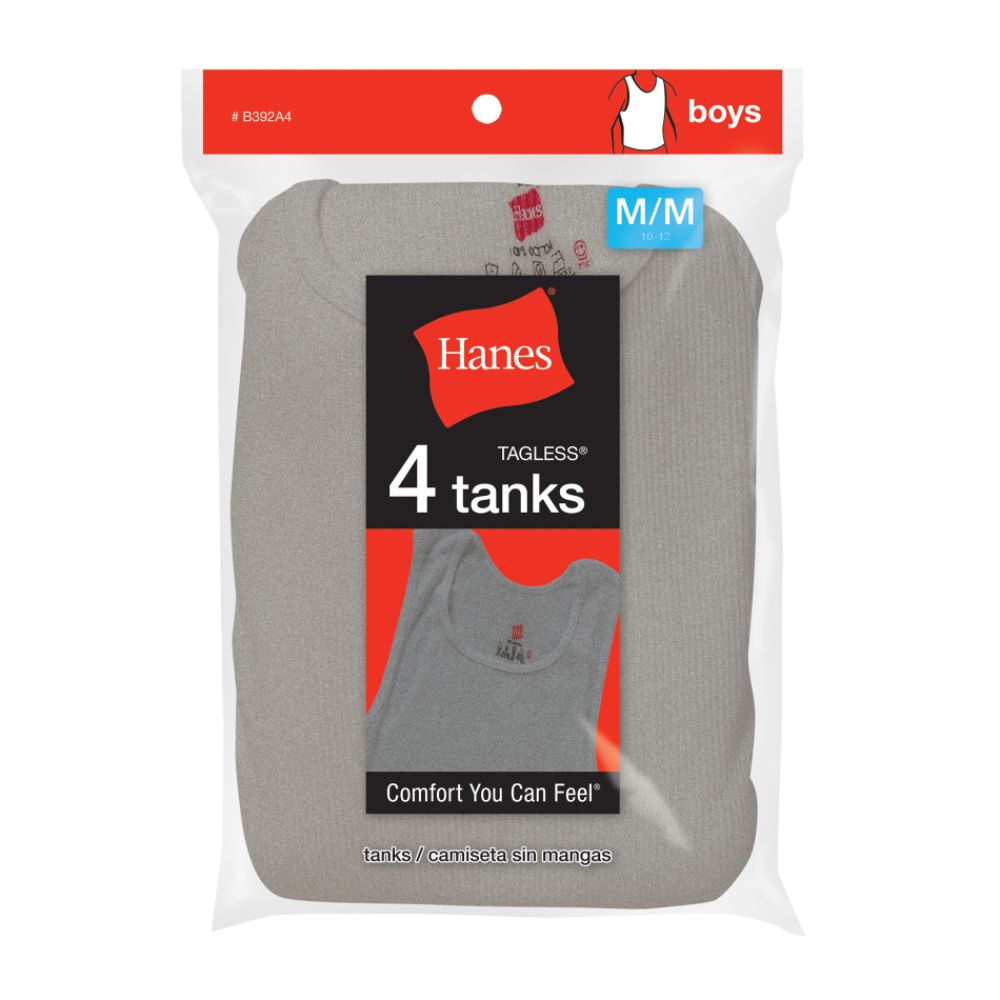 Hanes Boys Dyed A-Shirt 4 Pack at Kmart.com