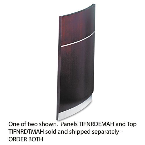 Tiffany Industries Napoli Veneer Series Reception Desk End Panels at Kmart.com