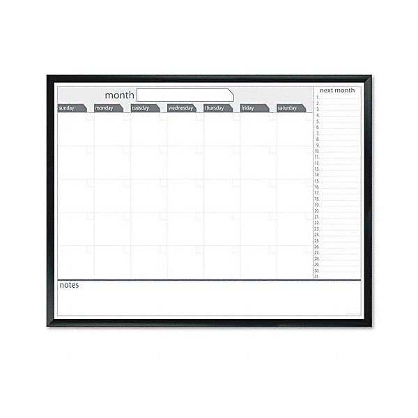 The Board Dudes Premium Magnetic Dry Erase Monthly Planner