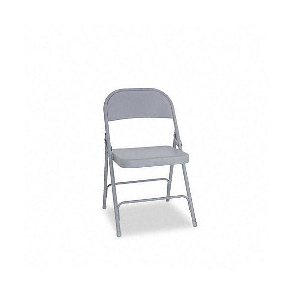 Alera Steel Folding Chair, Gray ALEFC94G
