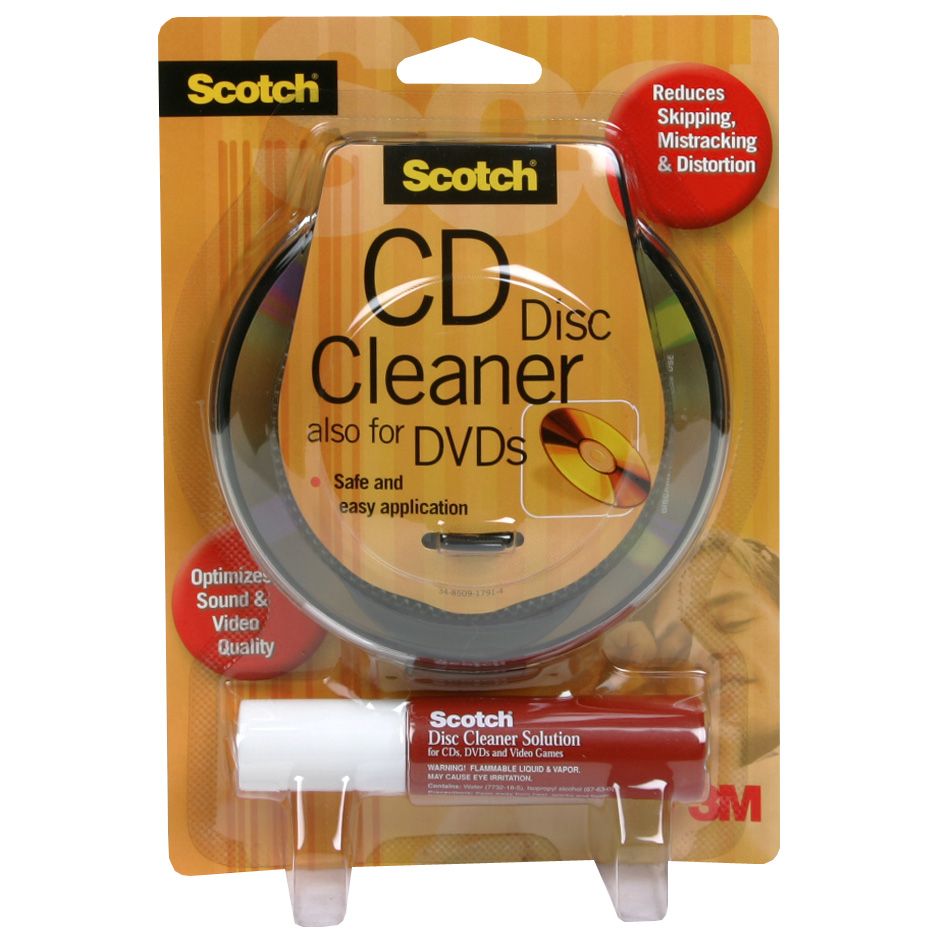 Scotch CD Disc Cleaner, 1 cleaner at Kmart.com