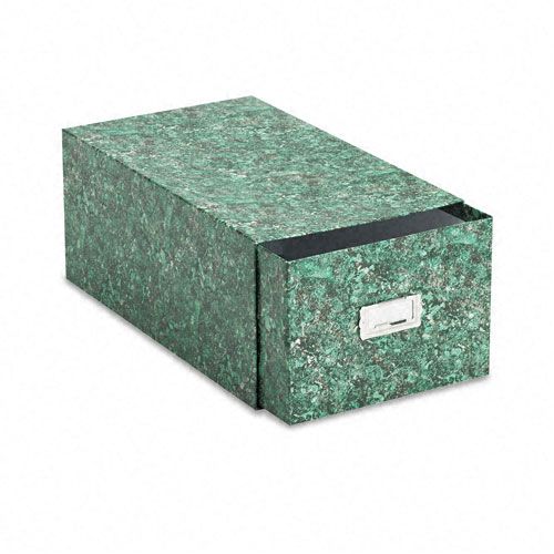 Oxford Reinforced Board Card File with Pull Drawer