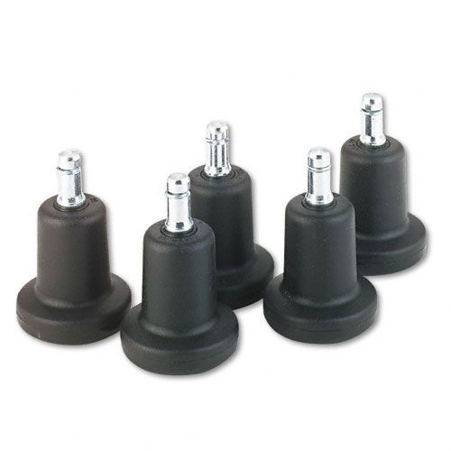 Master Caster Bell Glidewheel Glides, Black, Five per Set