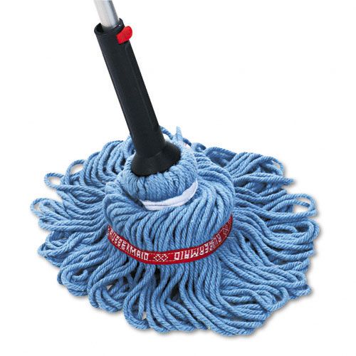 Rubbermaid Self-Wringing Ratchet Twist Mop, 54" Handle