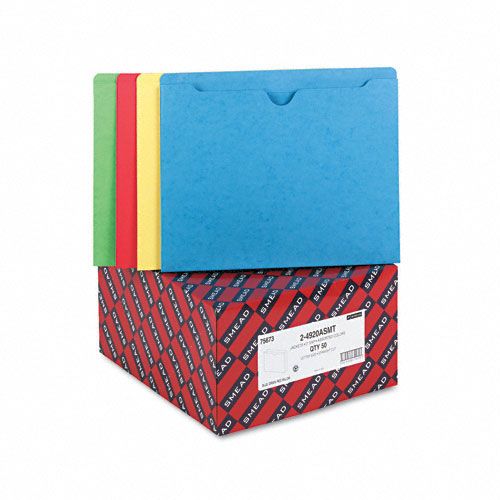 Smead Colored File Jackets w/Reinforced