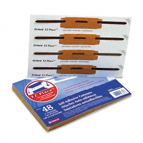 Pendaflex Oxford E Z Place Self Adhesive Paper Fasteners