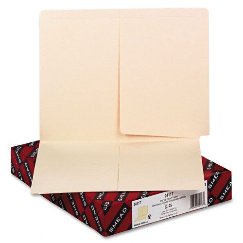 Smead Heavyweight Manila End Tab Pocket Folders