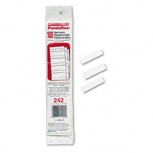 Pendaflex Blank Inserts For Hanging File Folders