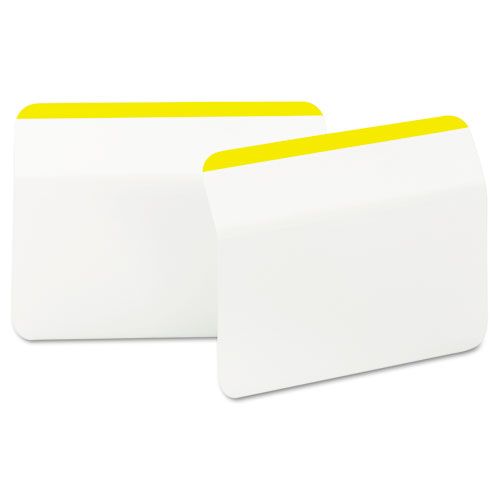 Post it Durable tabs 2w x 1 12h yellow 50pack