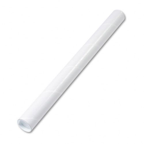 Quality Park Fiberboard Mailing Tube 24 x 2 White 25Ctn