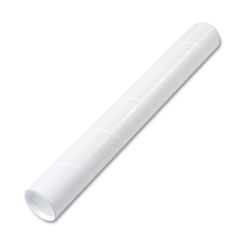 Quality Park Fiberboard Mailing Tube 24 x 3 White 25Ctn