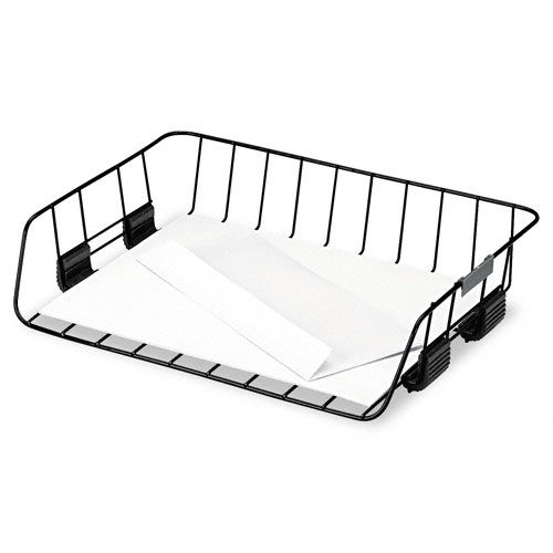 Fellowes Side Load Letter Desk Tray Wire Black