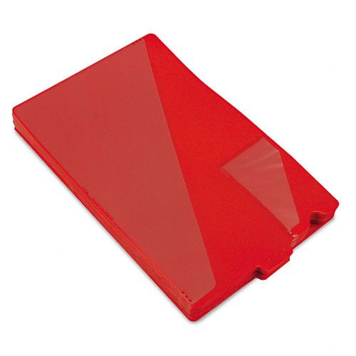 Smead Vinyl Outguides with Diagonal Cut Pockets