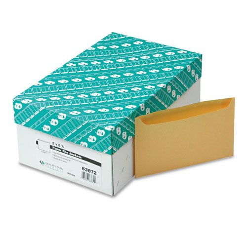 Quality Park Paper File Jackets 3 12x4 18 2 Pt Tag Buff