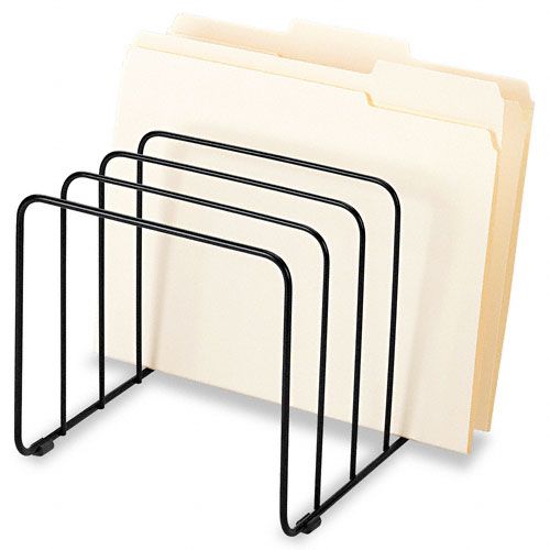 Fellowes Wire Vertical File Five Sections Black