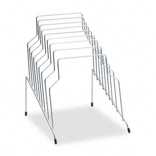 Fellowes Wire Step File Eight Sections Silver