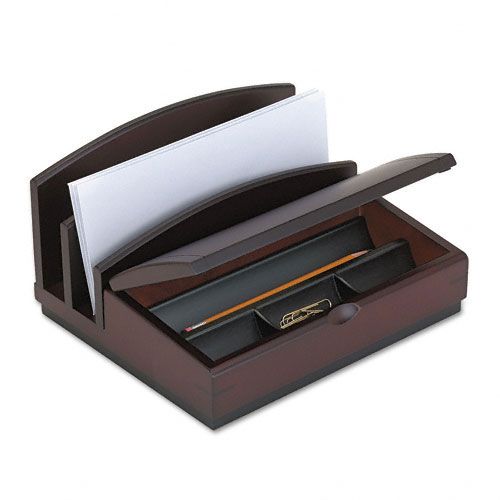 Rolodex Executive Woodline II Desk Organizer
