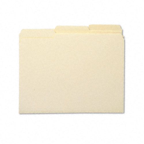 Smead 100percent Recycled Manila Top Tab File Folders