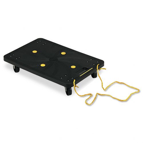 Safco Stow-Away Polyethylene Dolly Cart, Black at Kmart.com