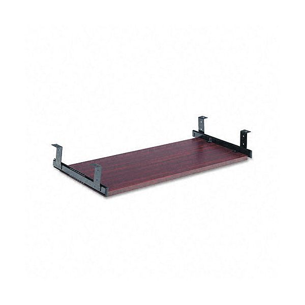 Alera Underdesk Keyboard/mouse Shelf, 28 X 12, Mahogany ALEVA312812MY