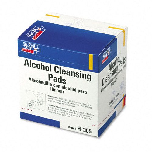 First Aid Only Alcohol Cleansing Pads, Dispenser Box, 100/box at Kmart.com