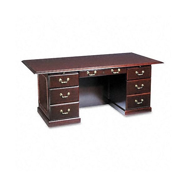 Dmi Governor s Series Double Pedestal Desk 025V043880148000P DMi DMI735036
