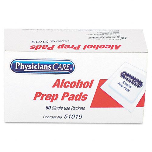 PhysiciansCare Alcohol Pads, 50 Pads per Box at Kmart.com