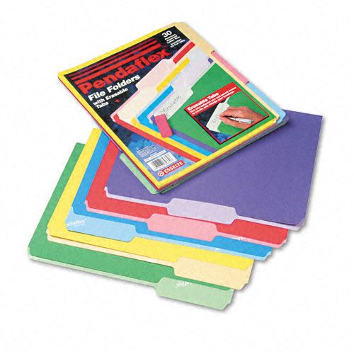 Pendaflex File Folders With Erasable Tabs