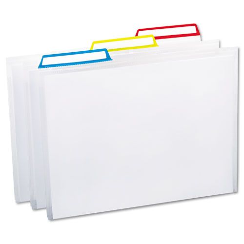 Pendaflex Secur Seal File Folder Letter Assorted 6pack