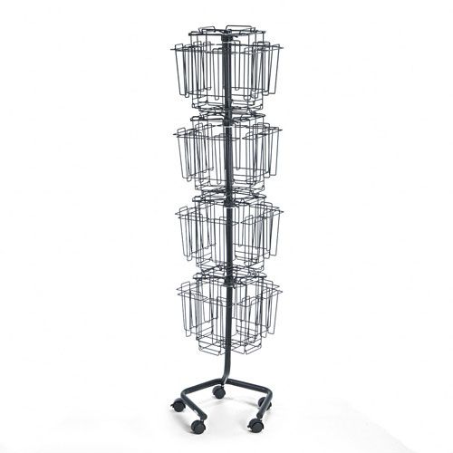 Safco Wire Rotary Display Racks