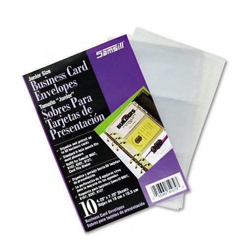 Samsill Refill Sheets for Business Card Binders