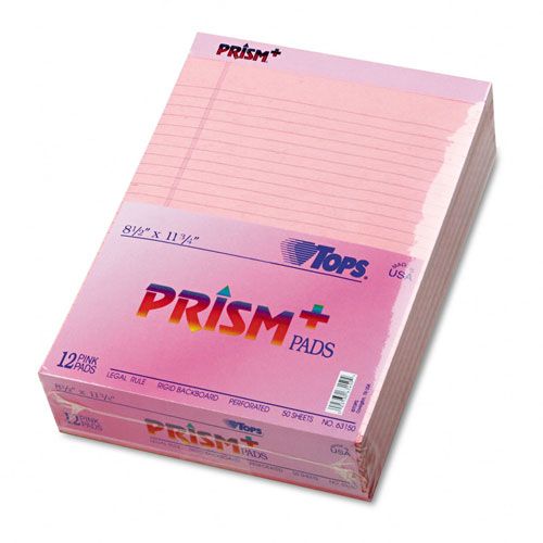 TOPS Prism Plus Colored Legal and Letter Writing Pads