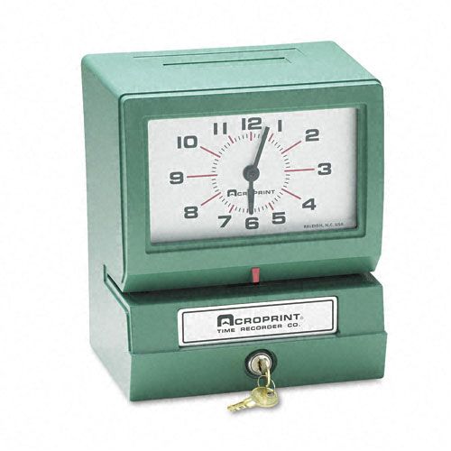 Acroprint Model 150 Heavy Duty Automatic Print Time Recorder