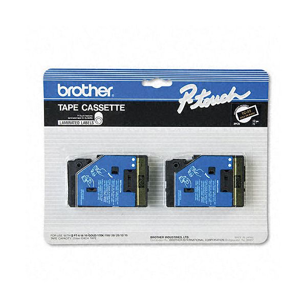 Labels & Tags Brother P-touch Tc Series Tape Cartridge BRTTC33