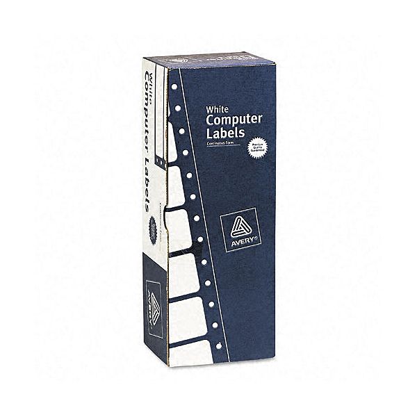 Labels & Tags Avery Dot Matrix Printer White Mailing Labels AVE4020