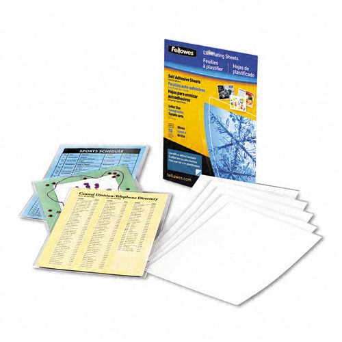 Fellowes Self Laminating Sheets 3mm 9 18 x 12 10box