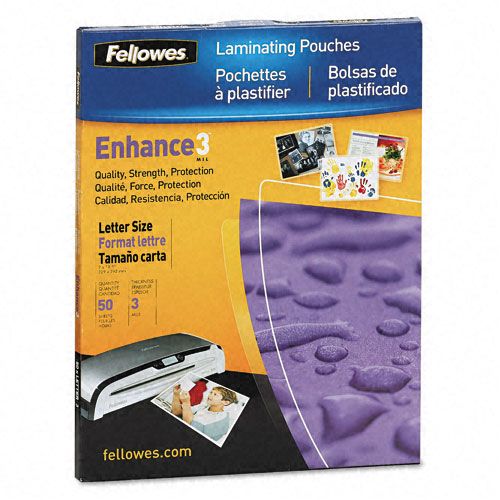 Fellowes Laminating Pouches 3mm 11 12 x 9 50pack