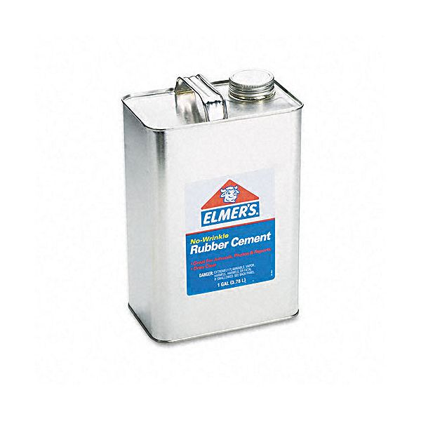Elmer's Rubber Cement, 1gal, Repositionable Rubber Cement