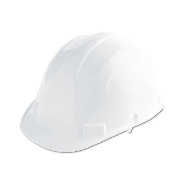 Acme United Safety Helmet, Adjustable Size, White ACM13332