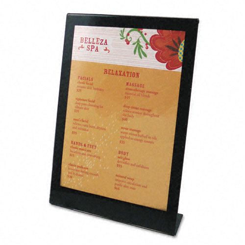 deflect o Superior Image Black Border Sign Holder